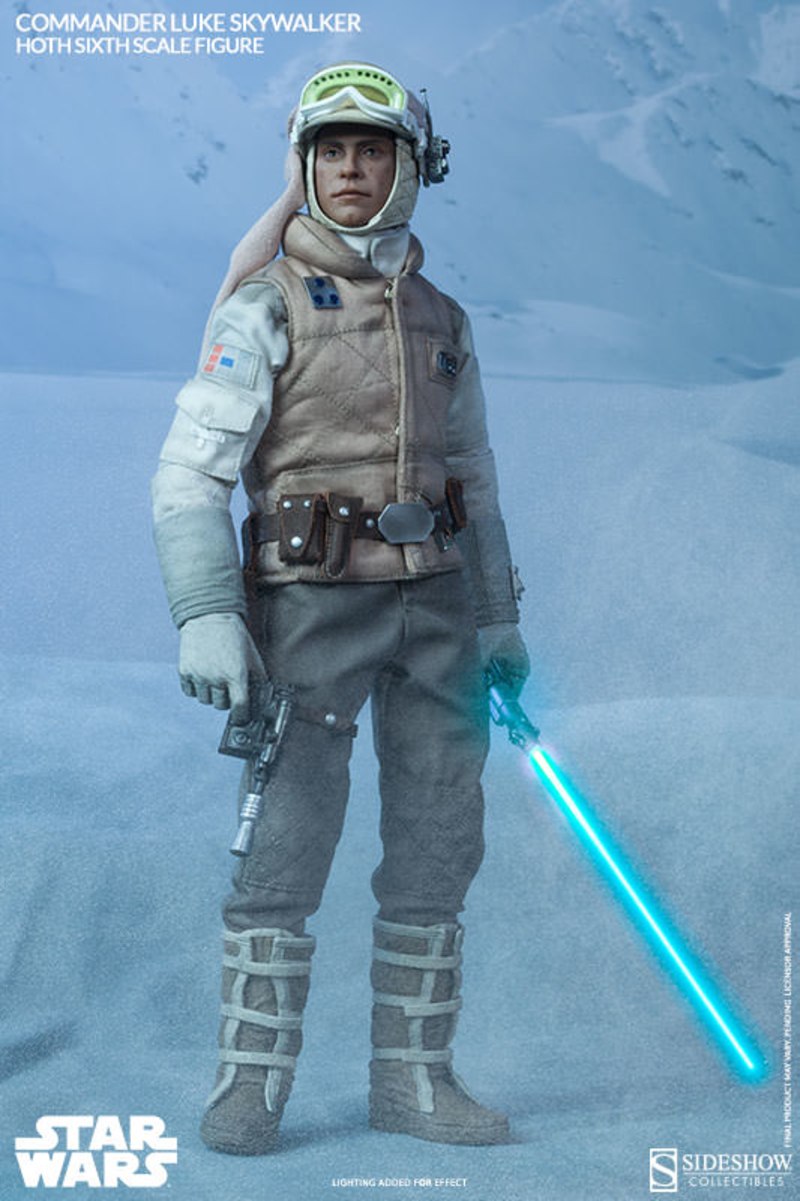 SSC 1:6 Scale Figure Of Commander Luke Skywalker – Hoth